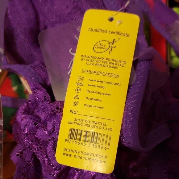 NWT☆ Nice Comer Lingerie - Picture 11 of 11